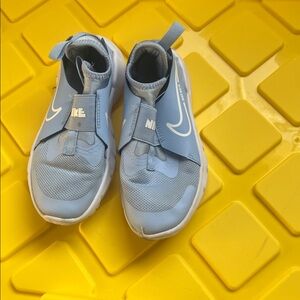 Nike Kids Light Blue Slip-On Sneakers